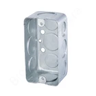 HOT SALE 4*2 Rectangle Handy steel wall switch box for designed to house switches and outlets