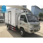 Shock price mini freezer box truck reefer van refrigerated box car