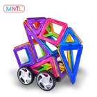 80 Pieces intellectual magnetic building blocks toys 3d diy plastic models for kids