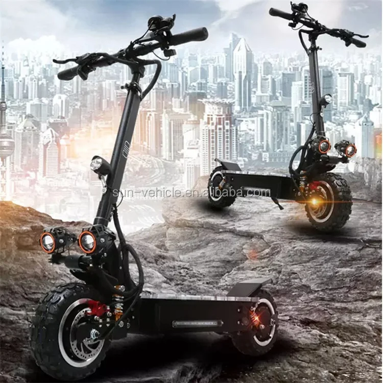 Dual Motor Electric Scooter W V E Scooter With Ah Lithium