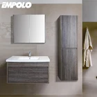 EC808-9 Wall mounted sliding bathroom mirror with led light