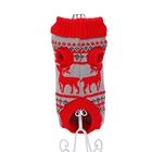 Wholesale dog clothes custom logo white small laces warm winter jumper clothing for adidog