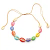 2019 Bohemia Handmade Shell Choker With Epoxy Colorful Natural Shell Necklace Summer Beach Jewelry