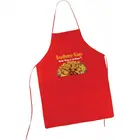 Custom Durable Comfortable Housewife Cooking red black kitchen apron custom print