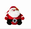 Christmas plush toys plush musical christmas toy singing santa clause toy