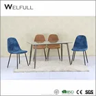 Cheap Tempered Glass Dining Table/ Dining Room Furniture/Classic Modern Dining Table Set