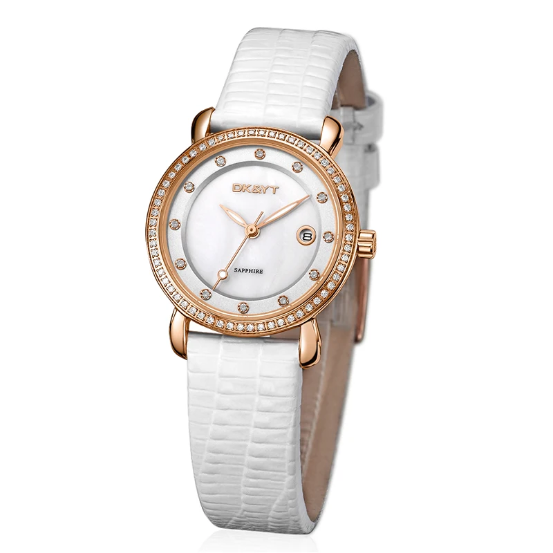 slim diamond watch