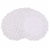 White Round Lace Paper Doilies / Doyleys Vintage Coasters / Placemat Craft Wedding Christmas Table Decoration
