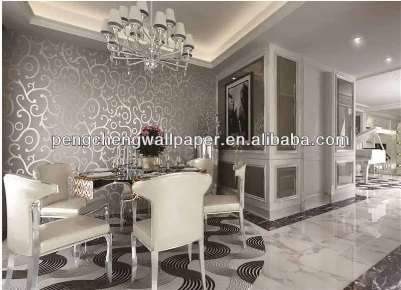 Wallpaper For Living Room 2013 2013 new design decorative metallic silver foil wallpaper - buy Wallpaper For Living Room 2013 2013 new design decorative metallic silver foil wallpaper - buy