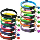 Wholesale Custom Reflective Pet Collar for Cats and Small Dogs with Bell