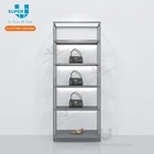 Retail Store Display Furniture Metal Rack Handbag Hanger Stand