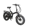 Professional manufacturer 20 inch fat tyre 500W 48V mini folding portable electric bikes