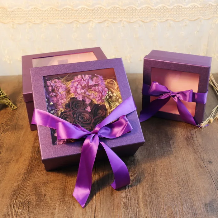custom small cardboard paper packing present gift boxes for sale