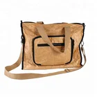 Folding durable shopping bags new popular OEM handled Tyvek bags with zipper