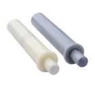 grey push to open door system plastic buffer cabinet buff door soft close plastic damper