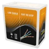 Hot Selling LAN Connect Computer Cable 0.52mm CCA 4 PR Cat5e UTP Bulk Cable 1000ft per Box