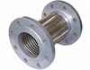 Stainless steel 316L bellows pipe compensator with flange