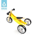 Kids Wooden Ride On Car 2in 1 Sports Bike Children Balance Bike three wheeled trike