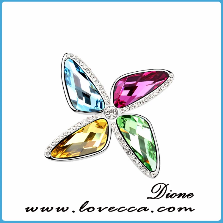 Top wholesale wedding flower brooch,fashion brooch for ladies dress decor