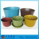 various sizes of plastic flower pot mould for injection