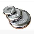 Barbell Standard chromed Cast Iron weight plate