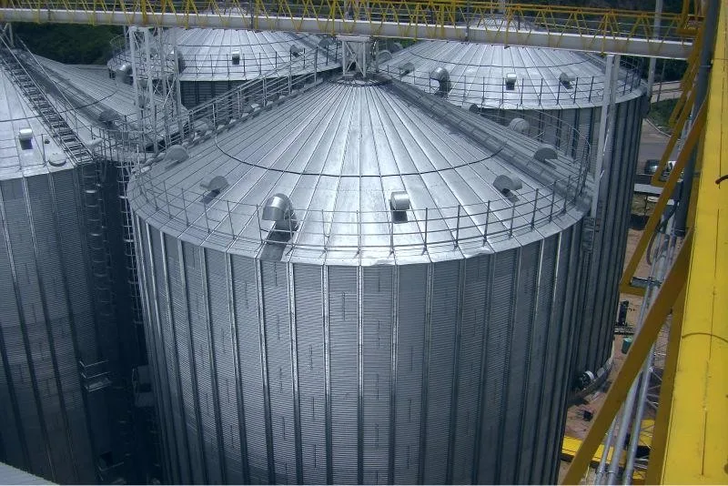 5000ton Grain Storage Silos for Flour Mill