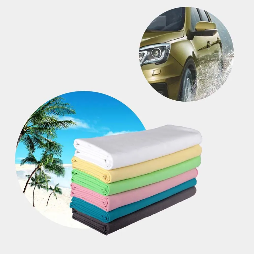 2016 Hot Sale 80cm*130cm Microfiber Fabric Beach Towel Sports Swimming Towel Quick Dry Strong Water Absorption Travel Towel
