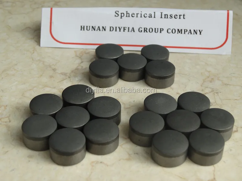 Drill Bit Insert for Oil Well Drilling PDC flat spherical Inserts 1308 PDC Cutter insert