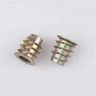 Furniture Zinc Alloy Insert Nuts with Internal Thread