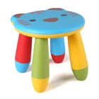 High Grade Good Price Custom Logo Cheap Folding Plastic Chair Cartoon child seat