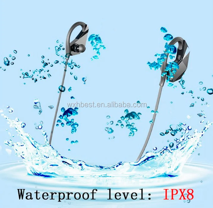 2018 High Quality Wholesale IPX8 Waterproof S1 BT Headset Sport BT Stereo Earphone Bulid-in 8G Memory - ANKUX.COM