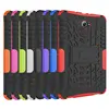 Newest Stylish armor rugged kickstand heavy duty TPU+PC combo tablet case For Samsung Note Tab 10.1 inch