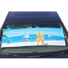 Size customized automatic car roller sun shade