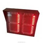 traffic Outdoor LED digital traffic time clock/timer/countdown/counter display sign