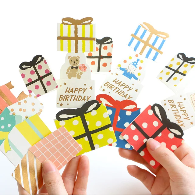 foldable 3d pop up happy birthday gift greeting paper card
