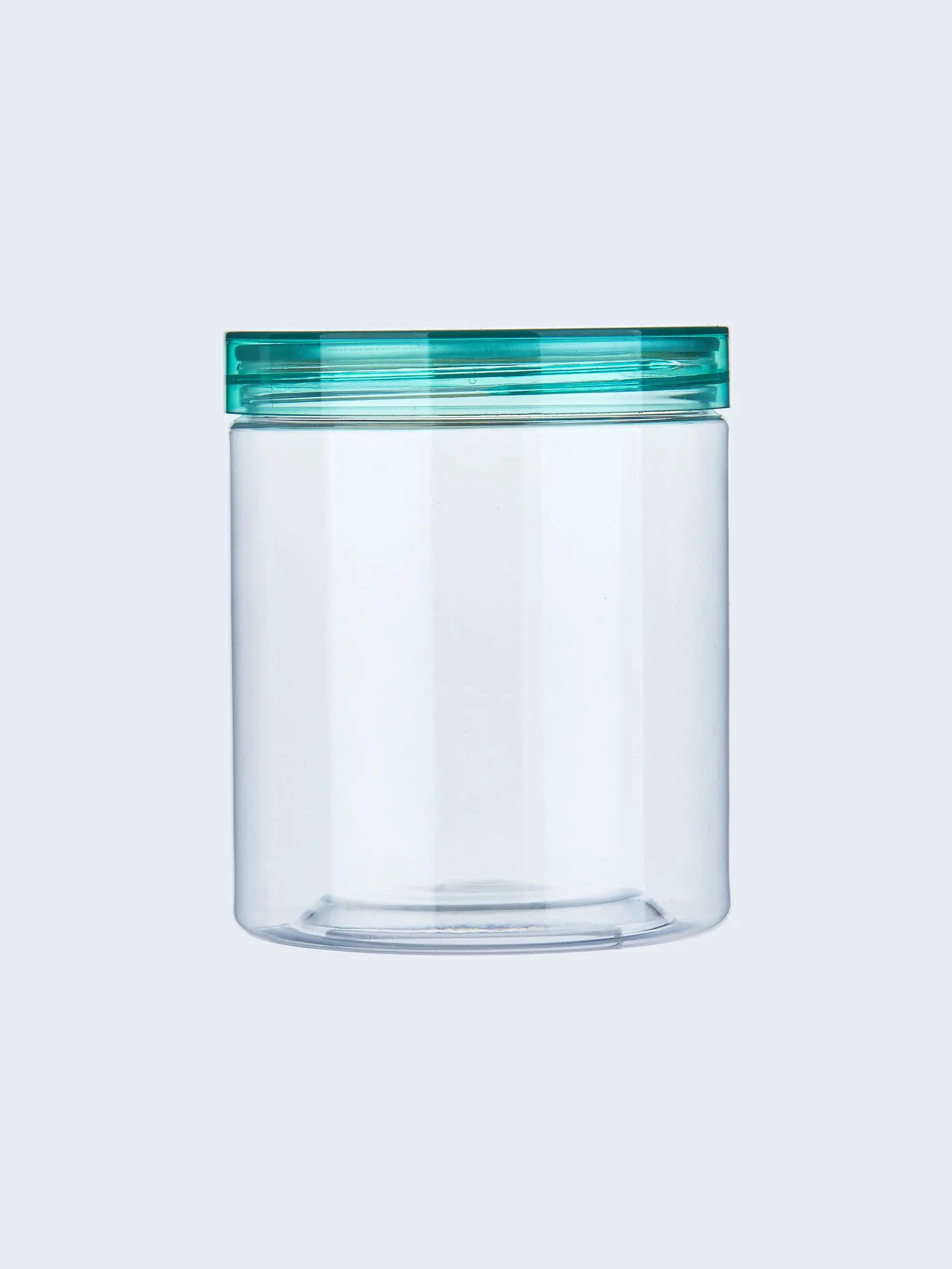 factory supply clear plastic jar 350ml for food packing