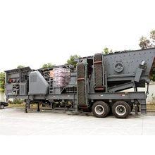 Zenith tire type mobile crushing & screening plant with CE