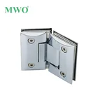 Brass hardware pivot shower hinge for sauna glass door