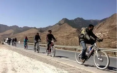 Mountain bike bicycle accessories shelf V brake disc brake of bicycle