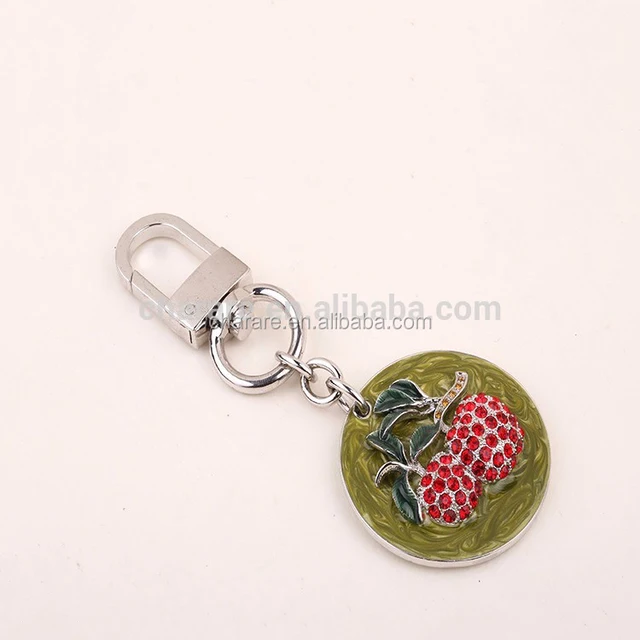sublimation promotional gift keychain/zinc alloy keychain/mental