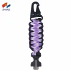 Wholesale Custom 550 Parachute Cord Key Chain Carabiner Survival Tool For Outdoors