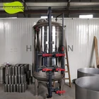 Stainless Steel Industrial Activated Carbon Water Filter Housing Water Treatment Plant Nozzle Sand Filter