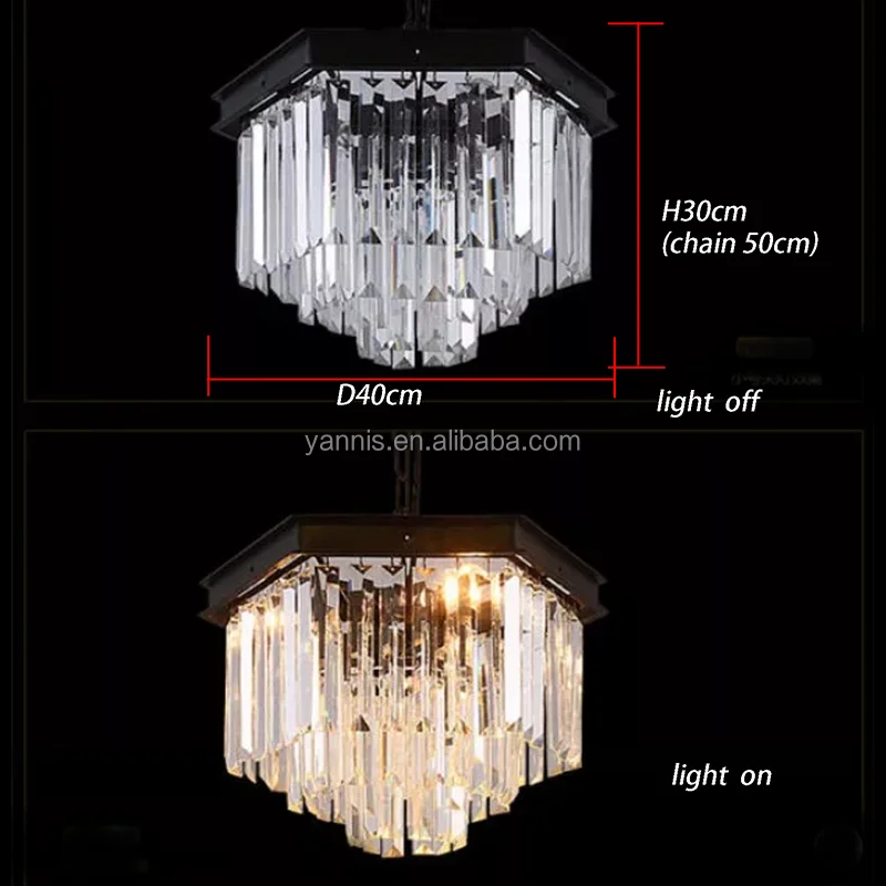 chandelier crystal pendant light living room LED chandelier pendant lamp