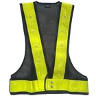 Adjustable Multi-Size Straps Safety Reflective Vest With LED Lights