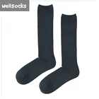 Cheap men black business socks wholesale price