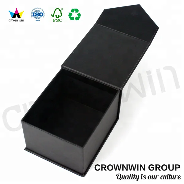custom luxury cardboard cheap watch gift box with spot uv