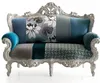 vintage armchair eye catching seating vintage look french style long sofa sets