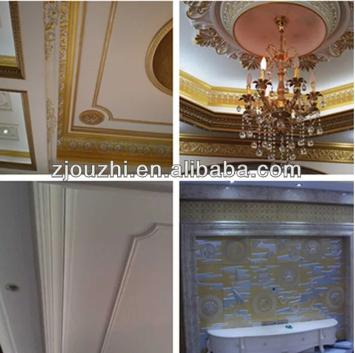 Pu Foam Cornice Moulding Window Cornice Wall Ceiling Decoration