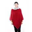 Long Winter Knit Instant Print Hollow Good Quality Gift Lady Cape Loop Shawl Scarf