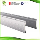 Hurricane protection aluminium roller shutter slat for roller shutters